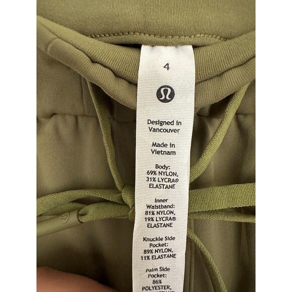 Lululemon Keep Moving High Rise Pant 26" Inseam Emerald Green Work Women's 4 - Picture 4 of 8
